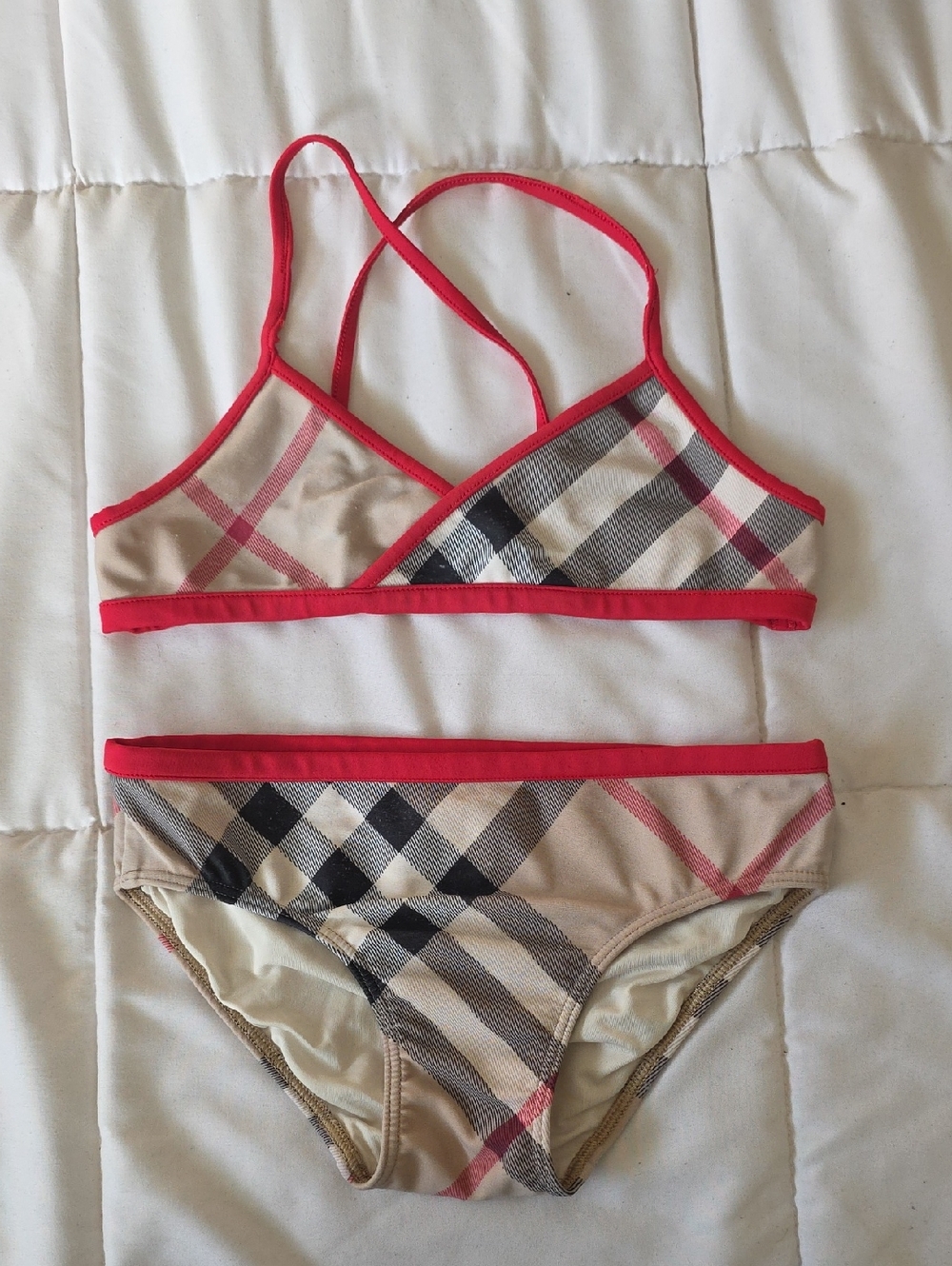 Girls Burberry Bikini 8Y